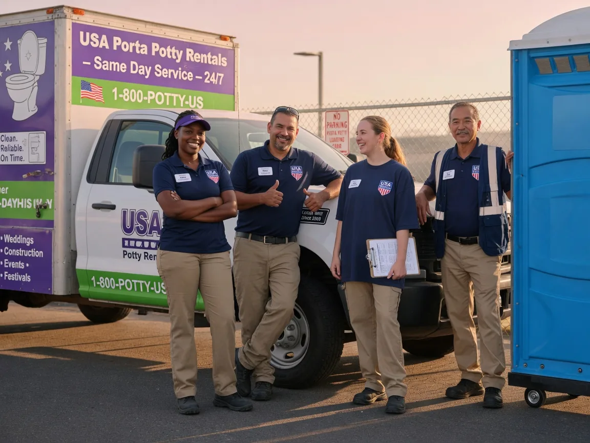 Porta Potty Rental company in West Columbia, SC